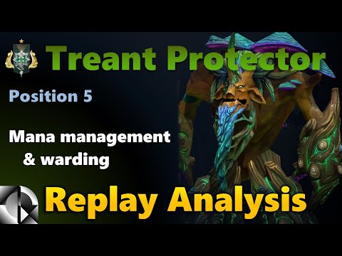 Replay Analysis: Treant Protector 5 Support - Archon 1 | Dota 2 7.28c