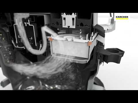 Produktvideo Trocken-/ Nasssauger Kärcher Pro NT 30/1 Tact Te H - Behälter 30 l, 1380W - Klasse H