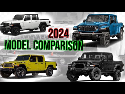 2024 Jeep Gladiator All Models And Differences | What Trim Is Best For You?