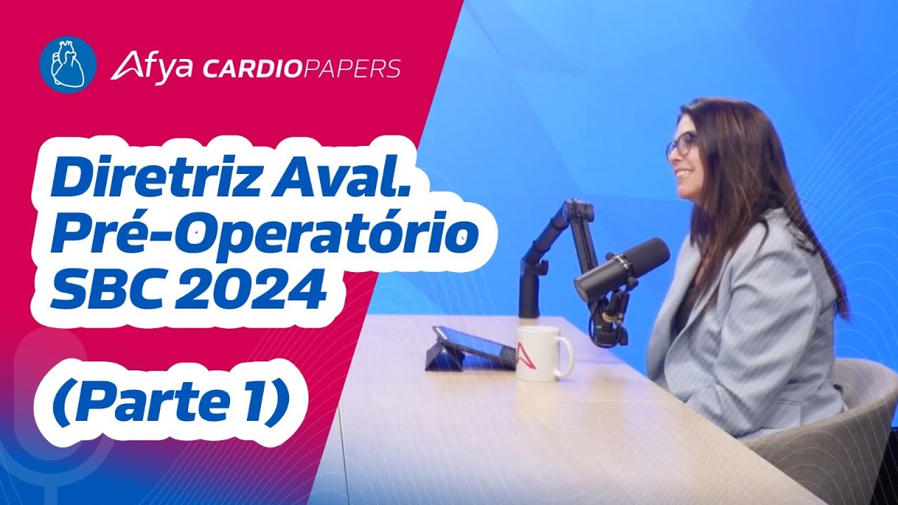 Diretriz Aval. Pré-operatório - SBC 2024 (Parte 1)