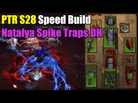 PTR S28 | Speed Build | Natalya Spike Traps DH