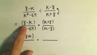 Rational Expressions:  Multiplying and Dividing.  Ex 1