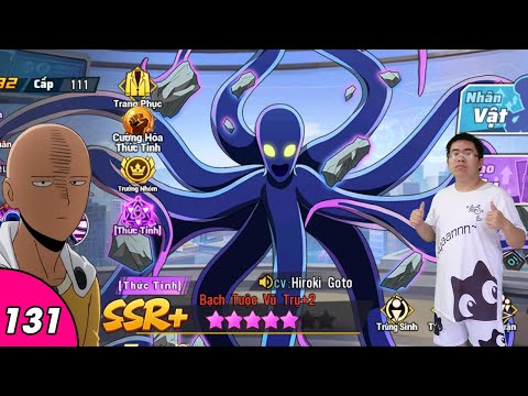 One Punch Man: The Strongest #132 SSR+ Bạch tuộc vũ trụ thức tỉnh 2 | Nguyen Viet Xuan