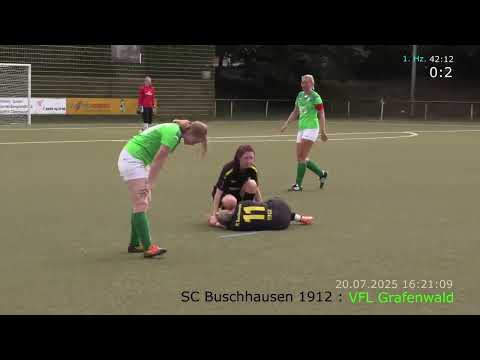 SC Buschhausen : VFL Grafenwald  2:3(0:0) Freundschaftsspiel vom 20.07.2025