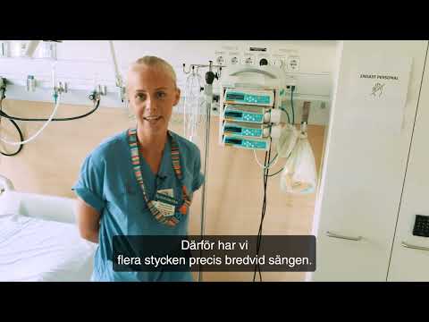 En dag med Ebba och Jacob på Intermediärvårdsavdelningen (IMA) i Solna!