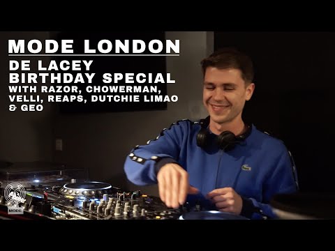 De Lacey Birthday Set With Over The Edge | Mode London