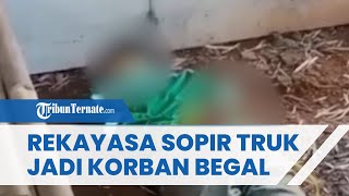 Terbongkar Rekayasa Sopir Truk Pura-Pura Jadi Korban Begal di Bogor
