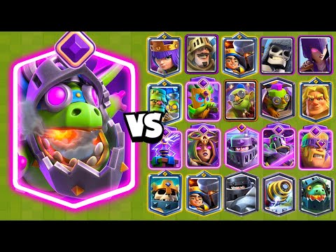 DRAGON INFERNAL EVO vs TODAS LAS CARTAS | NUEVA LEGENDARIA EVO | Clash Royale