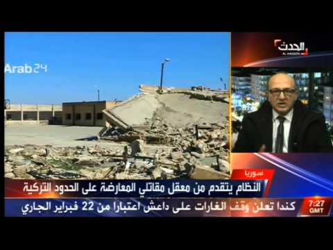 لقاء تلفزيوني مع العميد زاهر الساكت للحديث عن آخر التطورات الميدانية والعسكرية في حلب وريفها