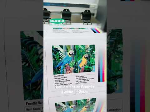 High Quality 440gsm Frontlit Flex Banner Roll