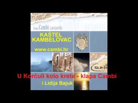 U Korculi kolo Krete - klapa Cambi (K. Kambelovac) i Lidija Bajuk