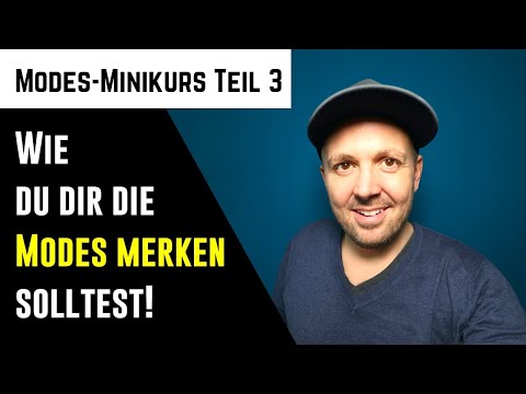 Wie du dir die Modes merken solltest - Gitarre Modes Minikurs Teil 3