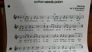 Cotton Needs Pickin&#39;