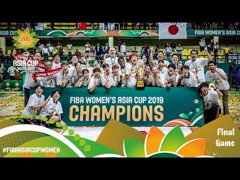 Баскетбол Japan v China — Full Final Game — FIBA Women's Asia Cup 2019