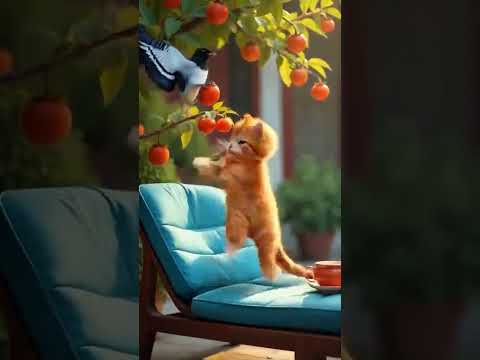 Cat and Bird #fashion #trending #mens #new #womensfashion #kids #varisu #shorts #watch #birds #cat