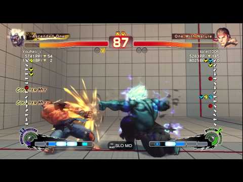 SSF4 AE Ver. 2012: Youhei-_- [Oni] vs. kicel1006 [Ryu] - PSN Ranked Match