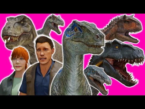 ♪ JURASSIC WORLD FALLEN KINGDOM THE MUSICAL "Kill Them All" By LHUGUENY - Blender Remake