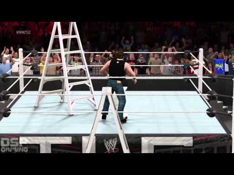 WWE 2K15 TLC Sims: TLC Match: Ambrose vs. Wyatt