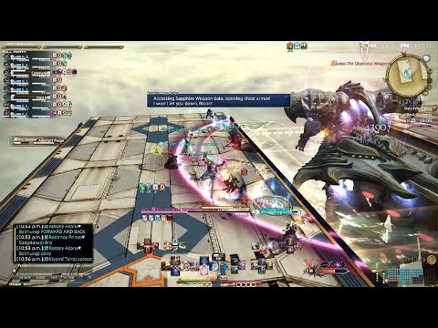 FFXIV Diamond Weapon RDM solo stack