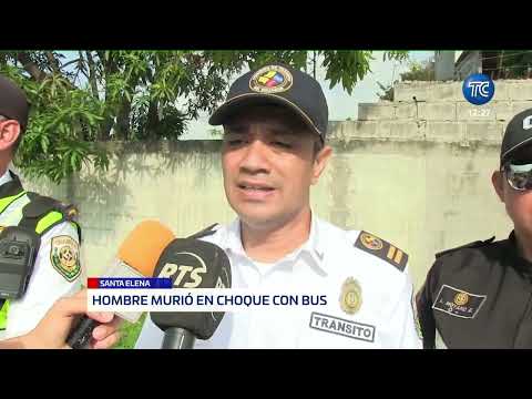 Santa Elena: Hombre fallece en accidente