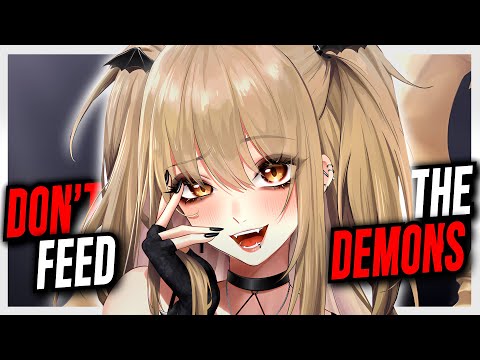 Nightcore - DON'T FEED THE DEMONS (Lyrics) - EMM