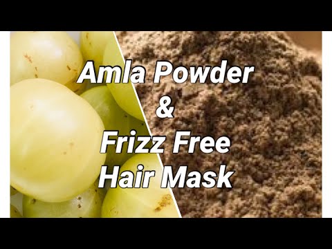 DIY Amla Powder / Frizz Free Smooth Hair Mask / Amla Rose Powder Hair Mask