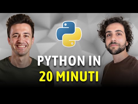 Python: come iniziare a programmare in 20 minuti! Tutorial