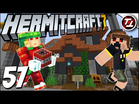 The Trick or Treat House! - Hermitcraft 7: #57