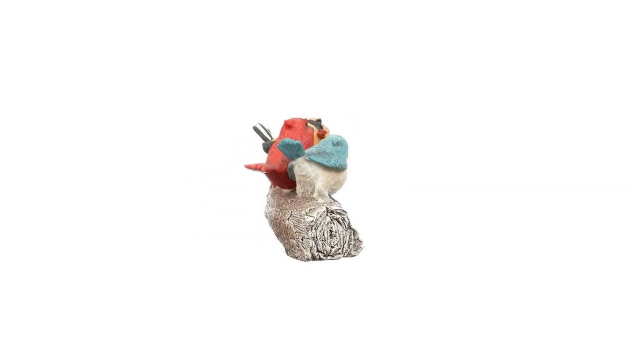 Birdy Welcome Sign Statue Video