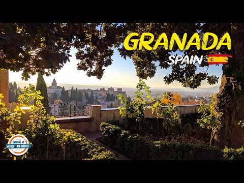 A Walking Tour of Granada Spain and the Alhambra | 80+ Countries w/3 kids