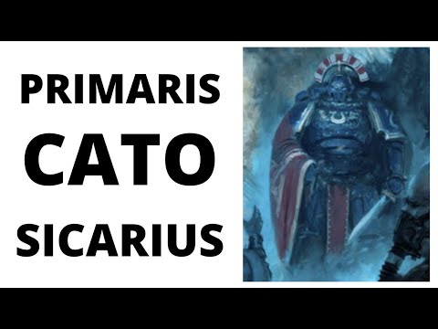 I, Cato Sicarius will Get a New Model? Space Marine Character Teased...