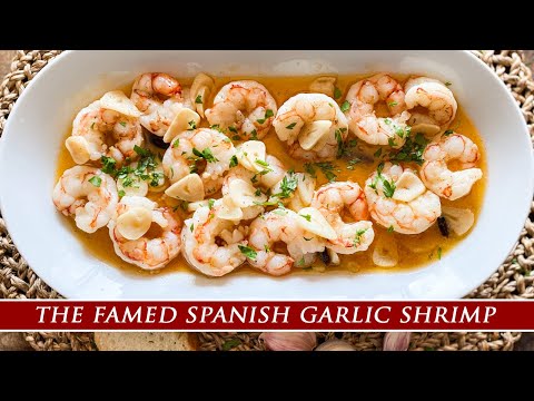 The Famous Spanish Garlic Shrimp | Gambas al Ajillo from Madrid