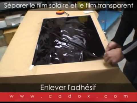 comment poser du film solaire sans faire de bulles
