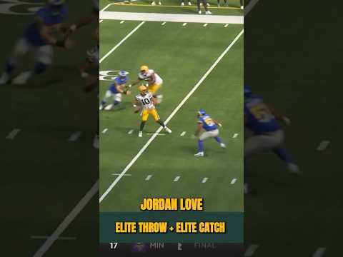 Jordan Love THROWS PERFECT PASS to Jayden Reed vs Rams