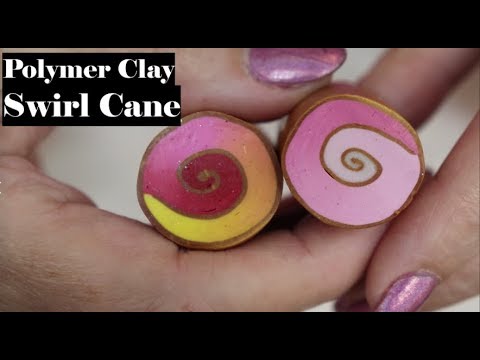 Creating A Swirl Cane  with Polymer Clay