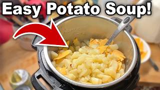 Loaded Potato Bacon Soup | Quick and Easy Dinner!