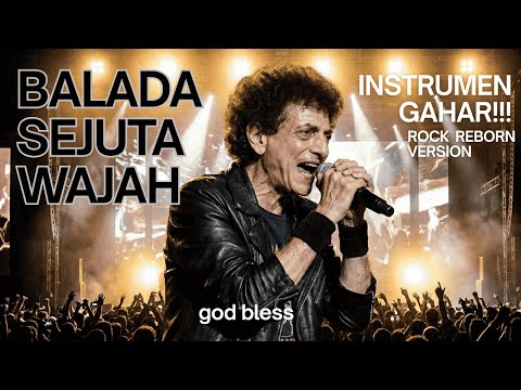 BALADA SEJUTA WAJAH – GOD BLESS | ROCK REBORN ⚡ Aransemen Paling Gahar!