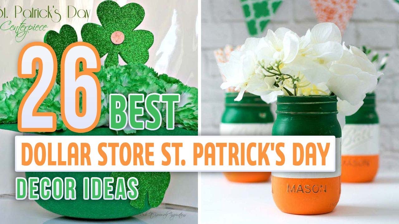 26 Best Dollar Store St. Patrick's Day Decor Ideas