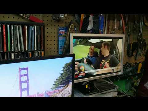 Slawomir i Marcin Wyrostek w garazu AP.