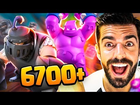 *NOVO* MEGA CAVALEIRO COM GOLEM DE ELIXIR VAI ACABAR COM O CLASH ROYALE!