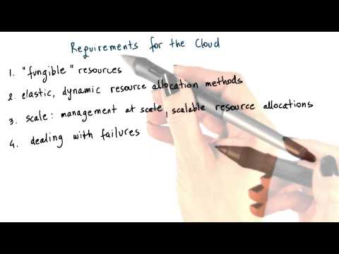 Requirements for the Cloud