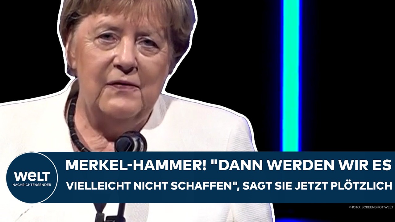 DEUTSCHLAND: Merkel-Hammer! "Dann werden wir es vielleicht nicht schaffen", sagt sie jetzt plötzlich