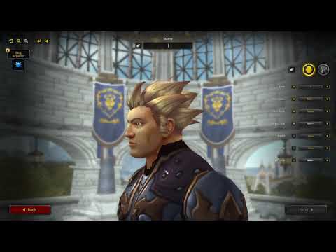 World of Warcraft Shadowlands Character Creation Human Males
