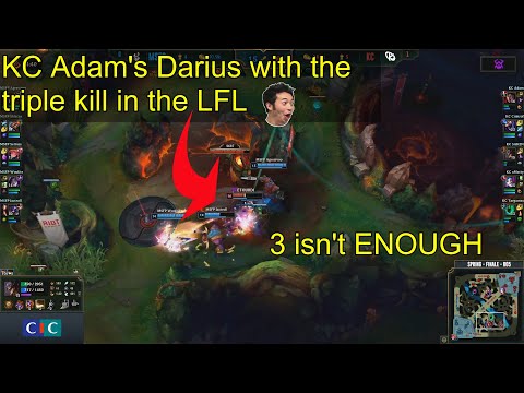 LFL Highlights - Insane KC Adam Darius play
