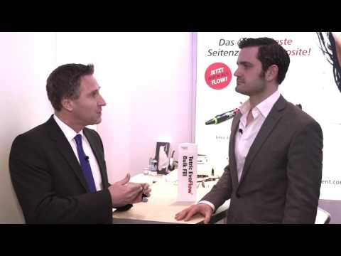 IDS 2015 Interview with Laurent Schenk of Ivoclar Vivadent on Tetric EvoFlow