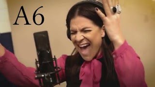 [HD] Shoshana Bean - A6 High Note Compilation