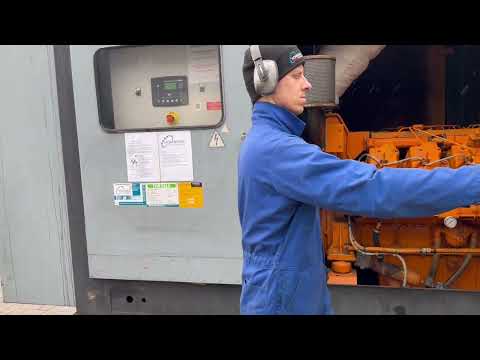 SDMO Baudouin 12P15 Unelec 515 KVA Silent generatorset stocknr 5278