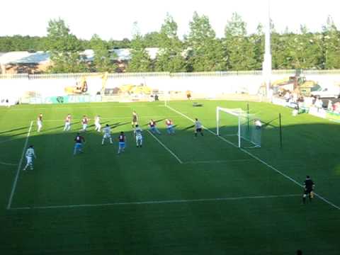Sean O'Connor penalty miss for Shamrock Rovers v Drogheda