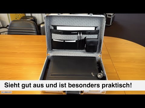 Artikelvideo 1 für ALUMAXX Aktenkoffer TAURUS Aluminium silber 46,0 x 16,0 x 34,0 cm, Artikelnummer 121475