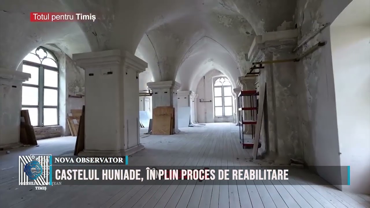 CASTELUL HUNIADE, ÎN PLIN PROCES DE REABILITARE